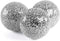 Adore the Decor™ Decorative Mosaic Glass Silver Sphere Orb Ball
